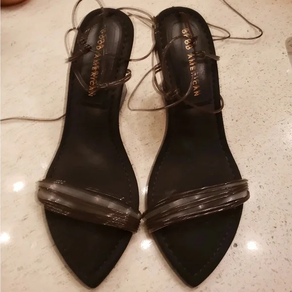 Good American wedges size 6.5 - Picture 3 of 6